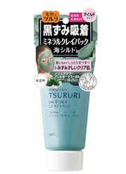 TSURURI 冲绳海泥清洁面膜白色软管包装正面图