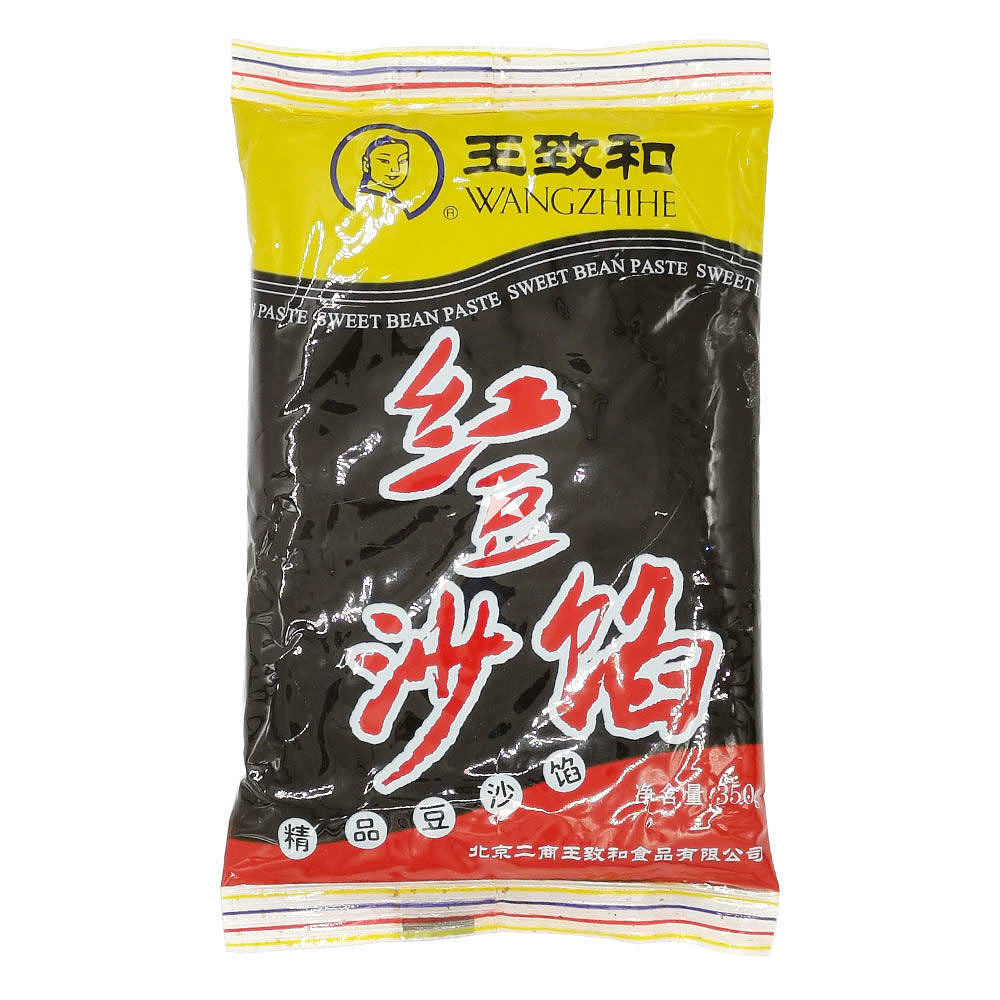 王致和上海古法红豆沙馅 350g 包装正面，展示品牌与产品名称