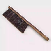 实心木质长柄软毛清洁刷，适用于床铺键盘和汽车内饰除尘
