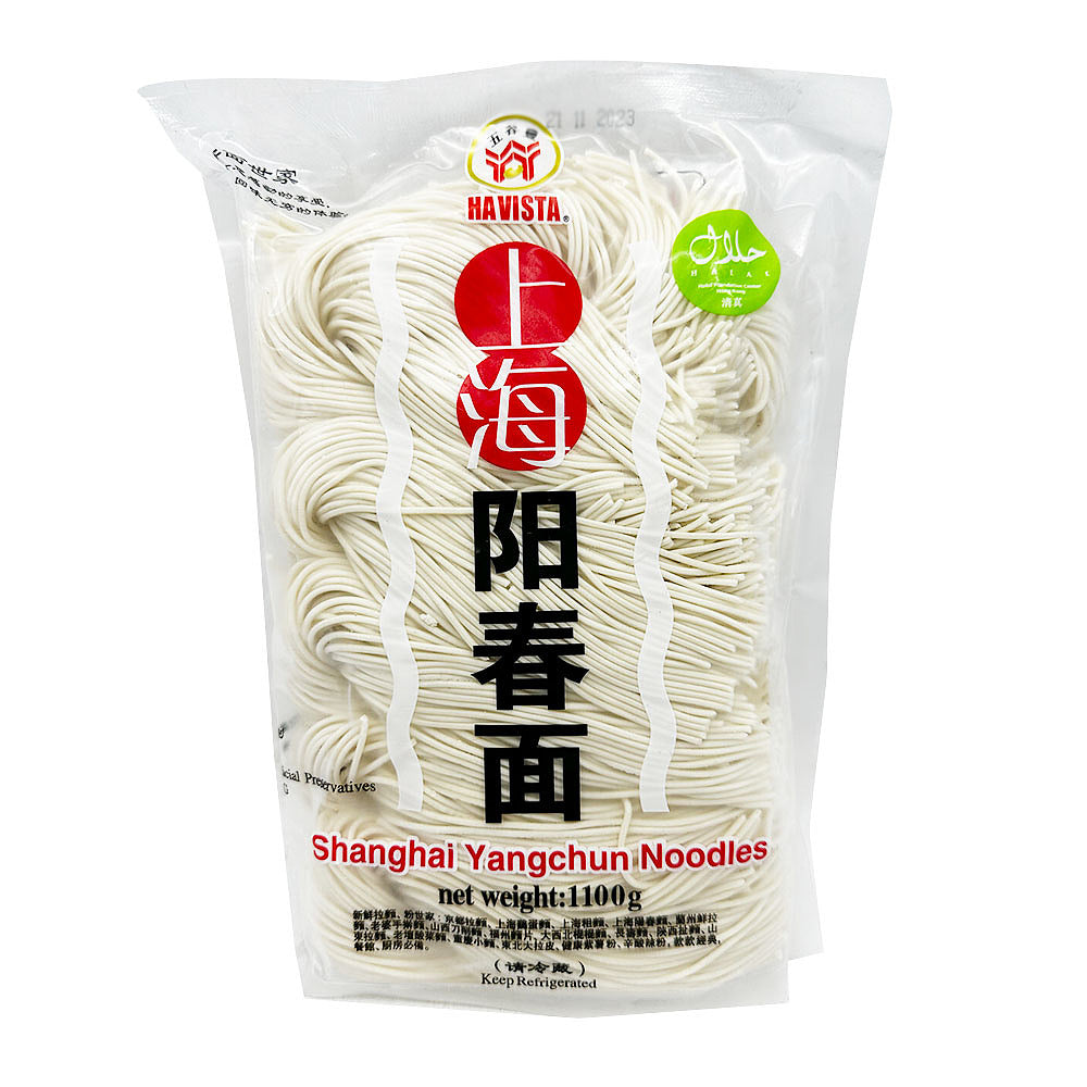 五谷堂阳春面干面包装，适合快速煮制家常汤面
