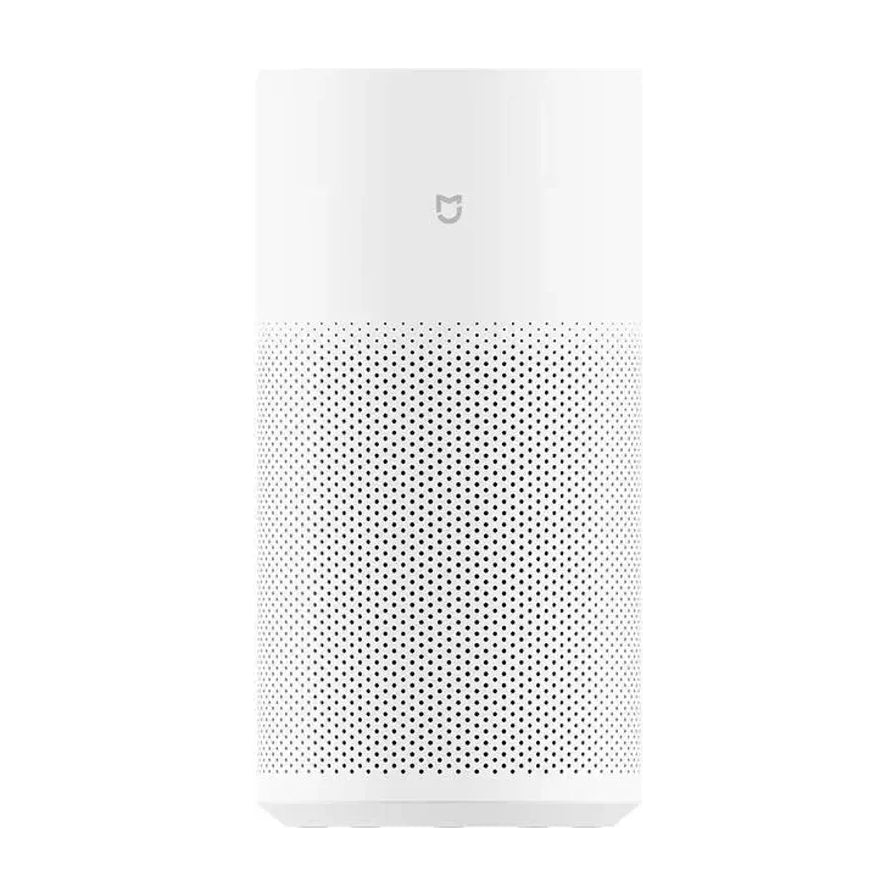 小米米家无雾智能加湿器标准版，白色圆柱形简约设计，正面带有米家Logo及细密进风网孔。