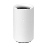 小米米家纯净式智能加湿器 Pro 增强版，白色圆柱形机身，正面带有米家 Logo，纯白背景下的产品正面展示图。