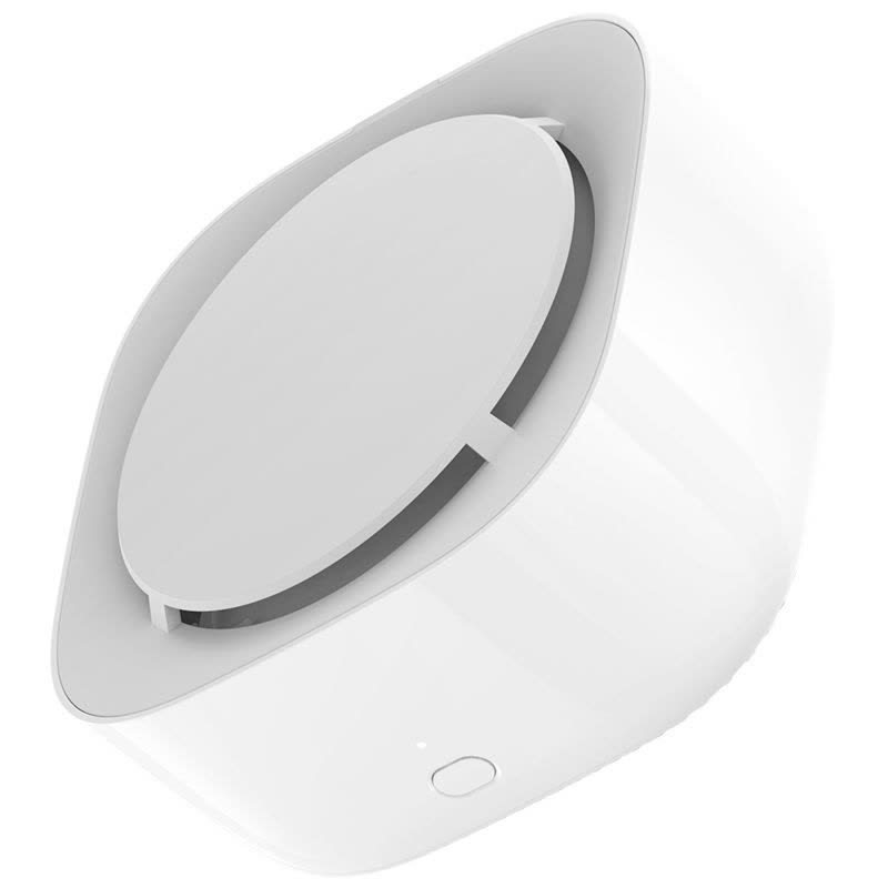 小米智能驱蚊器标准款正面图，白色圆润机身设计