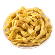义林标准豆皮结，预制成型的豆制品食材，适合火锅和卤味。
