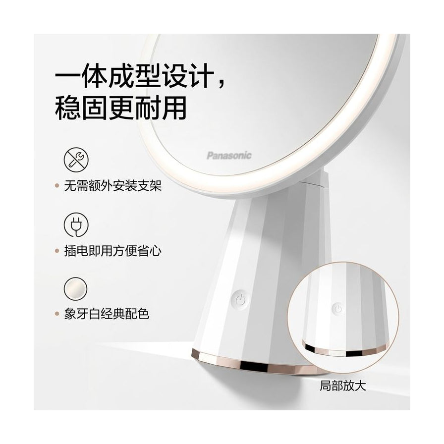 一体成型设计与底座细节图，含中文说明文字，展示稳固结构与插电即用特性。